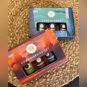 🪵 WOOLZIES - ESSENTIAL OIL COLLECTION - THE COZY FIRESIDE AND STRESS FREE